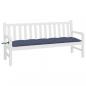 Preview: Gartenbank-Auflage Marineblau 180x50x7 cm Oxford-Gewebe