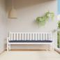 Preview: ARDEBO.de - Gartenbank-Auflage Marineblau 200x50x7 cm Oxford-Gewebe
