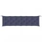 Preview: Gartenbank-Auflage Marineblau 200x50x7 cm Oxford-Gewebe