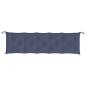 Preview: Gartenbank-Auflagen 2 Stk. Marineblau 180x50x7 cm Oxford-Gewebe