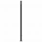 Preview: Zaunelement Grau 1045x186 cm WPC