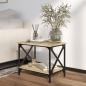 Preview: Beistelltisch Sonoma-Eiche 55x38x45 cm Holzwerkstoff