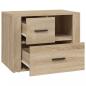 Preview: Nachttisch Sonoma-Eiche 60x36x45 cm Holzwerkstoff