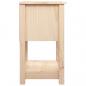 Preview: Nachttisch 40x35x61,5 cm Massivholz Kiefer