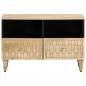 Preview: TV-Schrank 70x33x46 cm Massivholz Mango