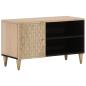 Preview: ARDEBO.de - TV-Schrank 80x31x46 cm Massivholz Mango