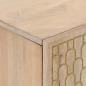 Preview: TV-Schrank 80x31x46 cm Massivholz Mango