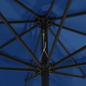 Preview: Sonnenschirm mit Metall-Mast 390 cm Azurblau