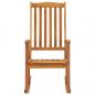 Preview: 3064181 Rocking Chair with Cushions Solid Acacia Wood (311844+43181)