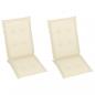 Preview: 3064181 Rocking Chair with Cushions Solid Acacia Wood (311844+43181)