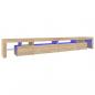 Preview: TV-Schrank mit LED-Leuchten Sonoma-Eiche 290x36,5x40 cm