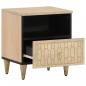 Preview: Nachttische 2 Stk. 40x33x46 cm Massivholz Mango