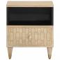 Preview: Nachttische 2 Stk. 40x33x46 cm Massivholz Mango