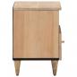 Preview: Nachttische 2 Stk. 40x33x46 cm Massivholz Mango