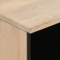 Preview: Nachttische 2 Stk. 40x33x46 cm Massivholz Mango