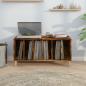 Preview: Plattenschrank Räuchereiche 100x38x48 cm Holzwerkstoff