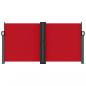 Preview: Seitenmarkise Ausziehbar Rot 120x600 cm
