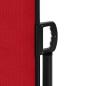 Preview: Seitenmarkise Ausziehbar Rot 120x600 cm
