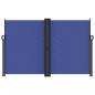 Preview: Seitenmarkise Ausziehbar Blau 160x600 cm
