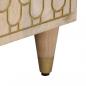 Preview: Nachttisch 50x33x60 cm Massivholz Mango