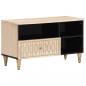Preview: ARDEBO.de - TV-Schrank 80x33x46 cm Massivholz Mango