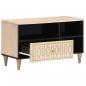 Preview: TV-Schrank 80x33x46 cm Massivholz Mango