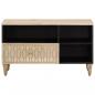 Preview: TV-Schrank 80x33x46 cm Massivholz Mango