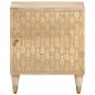 Preview: Nachttisch 40x33x46 cm Massivholz Mango