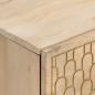 Preview: Nachttisch 40x33x46 cm Massivholz Mango