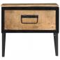 Preview: Nachttisch 40x35x40 cm Massivholz Mango