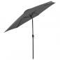 Preview: Sonnenschirm mit Metall-Mast 300 cm Anthrazit