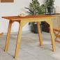 Preview: ARDEBO.de - Garten-Esstisch 110x56x75 cm Massivholz Akazie