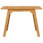 Preview: Garten-Esstisch 110x56x75 cm Massivholz Akazie