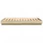Preview: Bettgestell Sonoma-Eiche 140x200 cm Holzwerkstoff