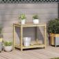 Preview: Pflanztisch mit Ablage 82,5x50x75 cm Imprägniertes Kiefernholz