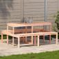 Preview: ARDEBO.de - Picknicktisch 160x134x75 cm Massivholz Douglasie