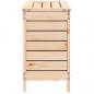 Preview: Gartenhocker 62x31,5x52 cm Massivholz Kiefer