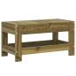 Preview: Gartenhocker 62x30x32 cm Kiefernholz Imprägniert