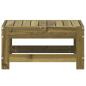 Preview: Gartenhocker 62x30x32 cm Kiefernholz Imprägniert