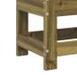 Preview: Gartenhocker 62x30x32 cm Kiefernholz Imprägniert