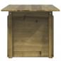 Preview: Gartentisch 100x50x75 cm Kiefernholz Imprägniert