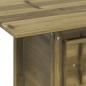 Preview: Gartentisch 100x50x75 cm Kiefernholz Imprägniert