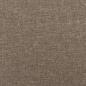 Preview: Boxspringbett mit Matratze & LED Taupe 120x190 cm Stoff
