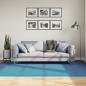 Preview: ARDEBO.de - Teppich OVIEDO Kurzflor Türkis 160x230 cm