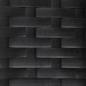 Preview: Gartenbank 2-Sitzer mit Kissen Schwarz Poly Rattan