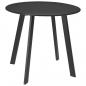 Preview: ProGarden Beistelltisch 50x45 cm Dunkelgrau Matt