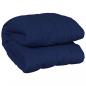 Preview: Gewichtsdecke Blau 155x220 cm 7 kg Stoff
