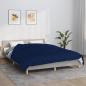 Preview: ARDEBO.de - Gewichtsdecke Blau 200x200 cm 9 kg Stoff