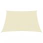 Preview: Sonnensegel Oxford-Gewebe Quadratisch 2,5x2,5 m Cremeweiß