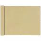 Preview: Balkonsichtschutz Oxfordgewebe 90x400 cm Beige